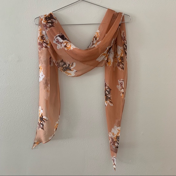 | vince camuto • southern belle floral silk scarf | - Picture 4 of 10